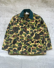 Load image into Gallery viewer, 1960s Camo Duck Hunting Jacket - X-Large
