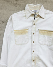 Load image into Gallery viewer, 1980s Woolrich Cream Button Down Canvas Shirt - X-Large
