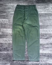 Load image into Gallery viewer, 1970s OG-107 Fatigue Pants - Size 27 x 28
