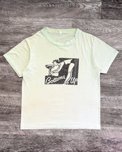 Load image into Gallery viewer, 1980s Bottoms Up Mint Green Single Stitch Tee - Size Small
