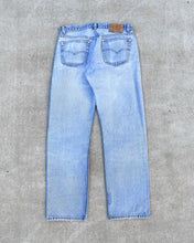 Load image into Gallery viewer, 1990s Levi&#39;s Repaired and Distressed Light Wash 501 - Size 31 x 30
