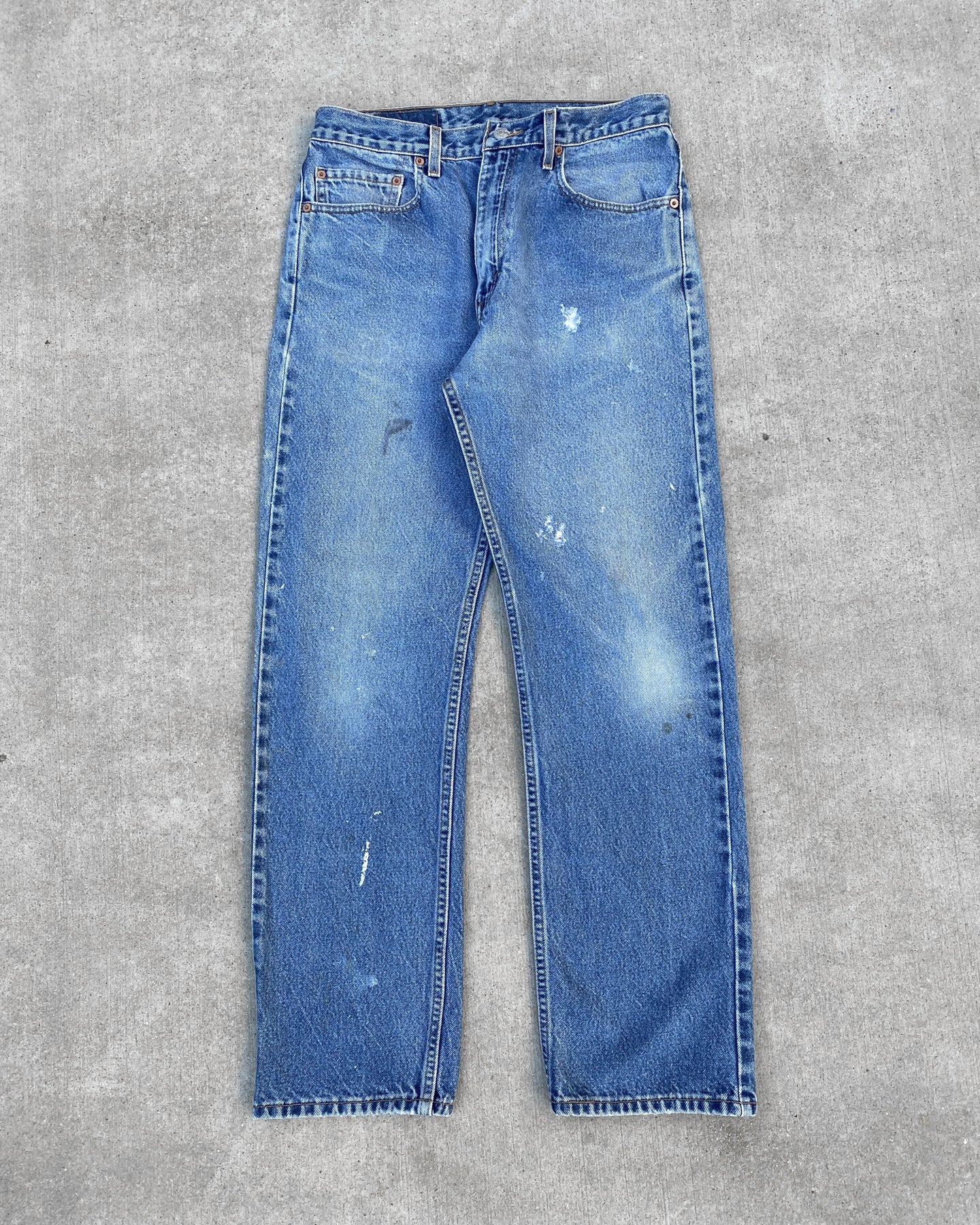 1990s Levi's Well Worn Distressed 505 - Size 32 x 31