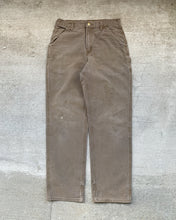 Load image into Gallery viewer, Carhartt Camel Brown Canvas Carpenter Pants - Size 31 x 32
