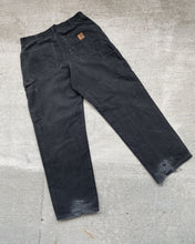 Load image into Gallery viewer, 1990s Carhartt Midnight Black Carpenter Work Pants - Size 34 x 30
