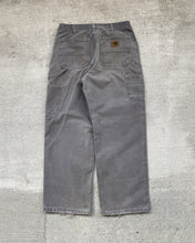 Load image into Gallery viewer, 1990s Carhartt Gravel Grey Carpenter Work Pants - Size 33 x 29
