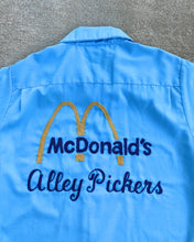 Load image into Gallery viewer, 1960s McDonald&#39;s Alley Pickers Bowling Shirt - Size Medium
