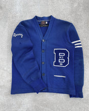 Load image into Gallery viewer, 1950s Chainstitched &quot;Larry&#39; Varsity Letterman Cardigan - Size Large
