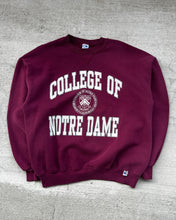 Load image into Gallery viewer, 1990s Russell Notre Dame Crewneck - Size X-Large
