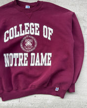 Load image into Gallery viewer, 1990s Russell Notre Dame Crewneck - Size X-Large
