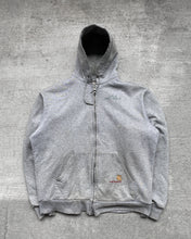 Load image into Gallery viewer, 1980s Carhartt Grey Zip Up Hoodie - Size X-Large
