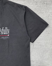 Load image into Gallery viewer, 1990s Aging Graysfully Black Single Stitch Tee - Size Large
