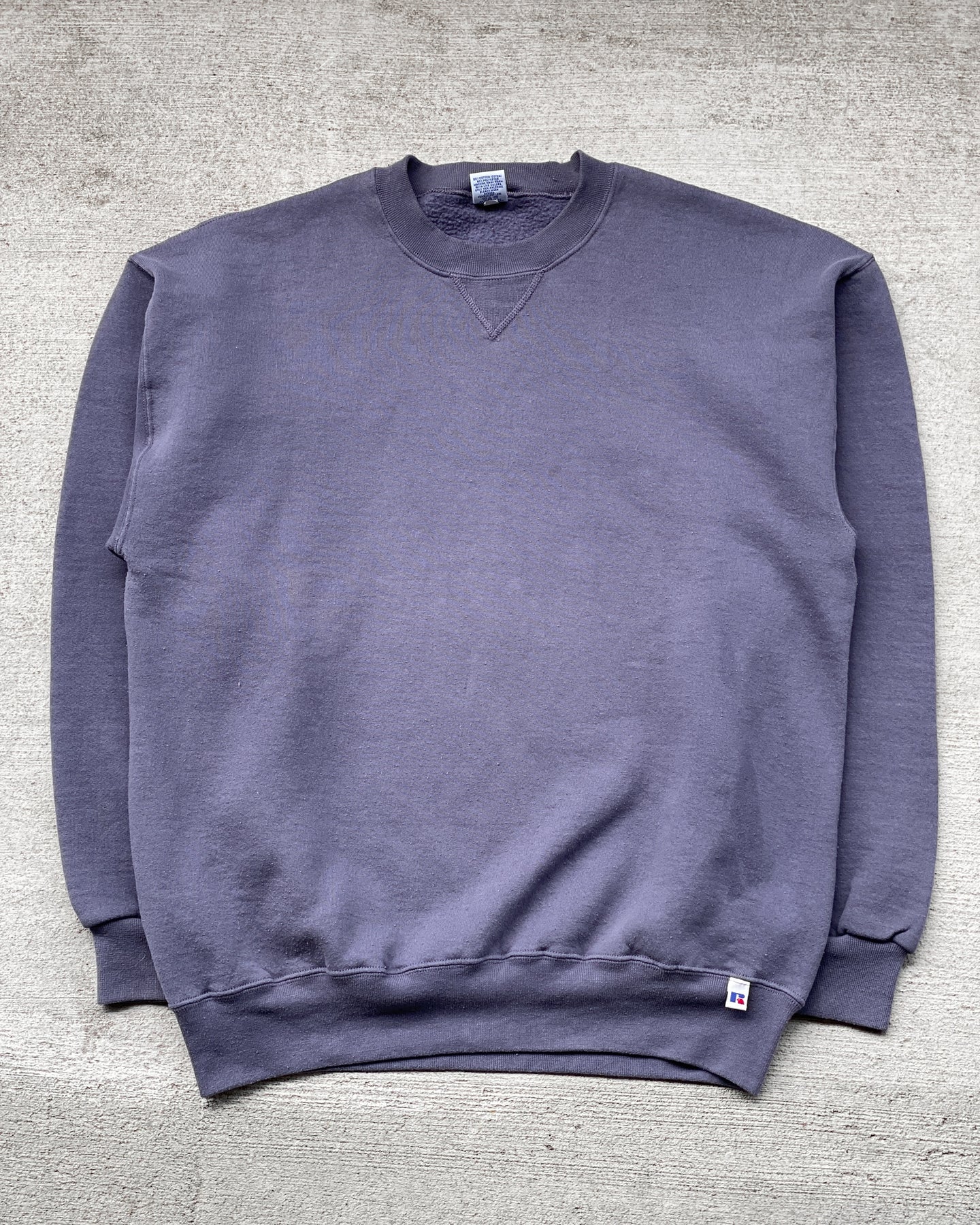 1990s Russell Athletic Slate Purple Crewneck - Size X-Large