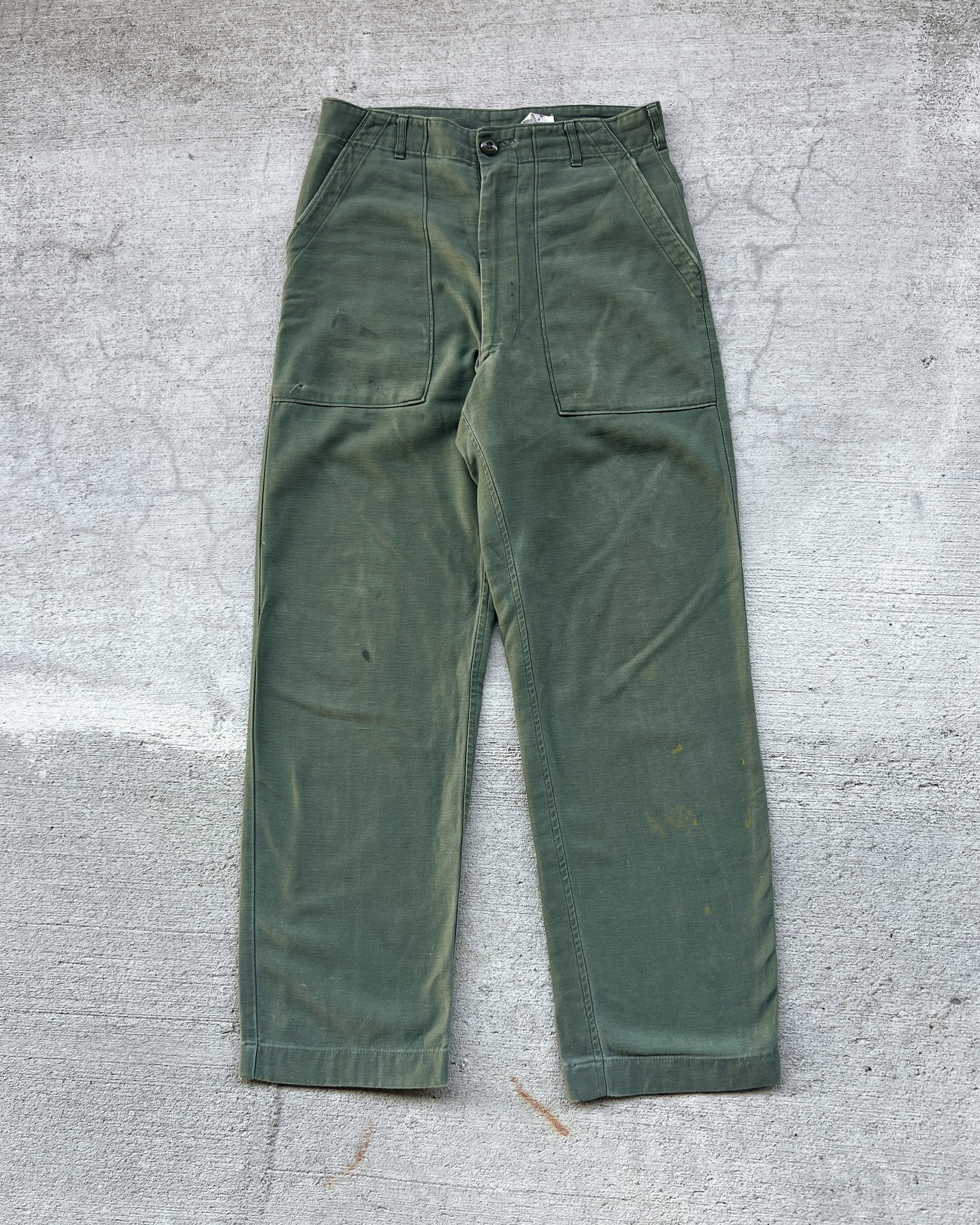 1970s OG-107 Fatigue Pants - Size 29 x 29