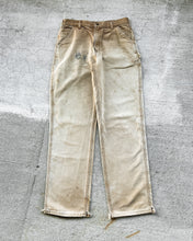 Load image into Gallery viewer, Carhartt Sun Bleached Tan Carpenter Pants - Size 32 x 34
