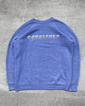 Load image into Gallery viewer, 1980s Godfather Raglan Cut Crewneck Sweatshirt - Size Large
