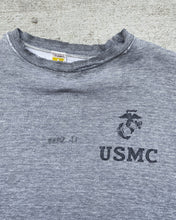 Load image into Gallery viewer, 1970s Russell Athletic USMC Cut Off Sweatshirt - Size Large
