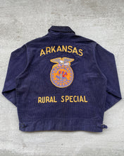 Load image into Gallery viewer, 1980s Arkansas Chainstitched FFA Corduroy Jacket - Size Large
