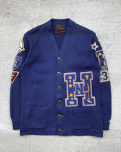 Load image into Gallery viewer, 1960s North Hollywood High Patch Varsity Cardigan - Size Medium
