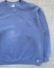 Load image into Gallery viewer, Russell Athletic Blue Grey Blank Crewneck - Size X-Large
