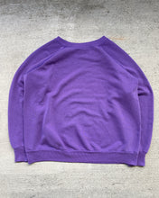 Load image into Gallery viewer, 1990s Faded Violet Raglan Cut Crewneck - Size Large
