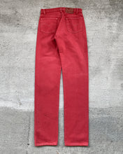 Load image into Gallery viewer, 1980s Levi&#39;s Candy Red 501 - Size 30 x 36

