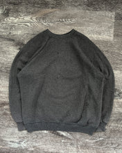 Load image into Gallery viewer, 1990s Faded Charcoal Raglan Cut Crewneck - Size Large
