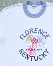 Load image into Gallery viewer, 1980s Florence Kentucky Single Stitch Ringer Tee - Size Medium
