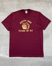 Load image into Gallery viewer, 1980s South Side High School Maroon Single Stitch Tee - Size X-Large
