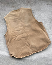 Load image into Gallery viewer, 1970s Carhartt Canvas Sherpa Lined Hunting Vest - Size Large
