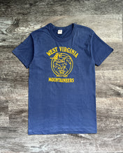 Load image into Gallery viewer, 1970s West Virginia Mountaineers Single Stitch Tee - Size Medium
