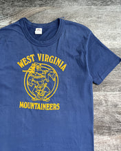 Load image into Gallery viewer, 1970s West Virginia Mountaineers Single Stitch Tee - Size Medium
