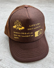 Load image into Gallery viewer, 1990s Life is a Shit Sandwich Snapback Trucker Hat - One Size
