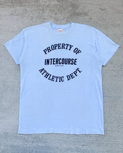 Load image into Gallery viewer, 1980s Intercourse Pennsylvania Powder Blue Single Stitch Tee - Size Large
