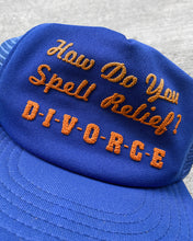 Load image into Gallery viewer, 1980s Divorce Trucker Snapback - One Size
