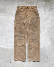 Load image into Gallery viewer, Carhartt Oil Stained Tan Double Knee Work Pants - Size 32 x 33
