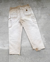 Load image into Gallery viewer, Carhartt Sun Bleached Distressed Double Knee Pants - Size 36 x 30
