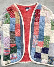 Load image into Gallery viewer, 1980s Patchwork Quilt Jacket - Size Large
