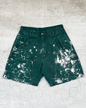 Load image into Gallery viewer, 1990s Painter Pleated Sea Green Shorts - Size 29

