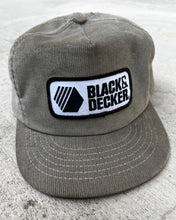 Load image into Gallery viewer, 1990s Black and Decker Corduroy Snapback Hat - One Size
