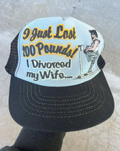 Load image into Gallery viewer, 1980s I Divorced My Wife Snapback Trucker - One Size
