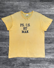 Load image into Gallery viewer, 1970s Sun Faded PS/IS 187 Man Single Stitch Tee - Size X-Large
