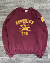 Load image into Gallery viewer, 1990s Brownie&#39;s Pub Raglan Cut Crewneck Sweatshirt - Size Large
