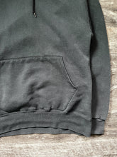 Load image into Gallery viewer, 1990s Faded Black Hoodie Sweatshirt - Size X-Large
