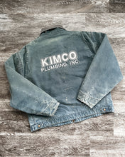 Load image into Gallery viewer, 1990s Carhartt Kimco Plumbing Faded Work Detroit Jacket - Size X-Large
