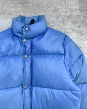 Load image into Gallery viewer, 1980s North Face Ice Blue Puffer Jacket - Size Small
