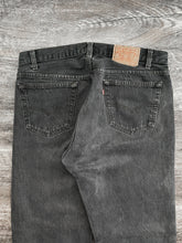 Load image into Gallery viewer, 1980s Levi&#39;s Washed Black 501 - Size 35 x 31
