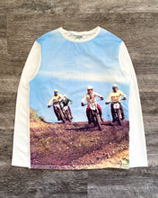 Load image into Gallery viewer, 1970s/1980s All-Over Sublimation Print Biker Single Stitch Shirt - Size Medium

