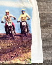 Load image into Gallery viewer, 1970s/1980s All-Over Sublimation Print Biker Single Stitch Shirt - Size Medium
