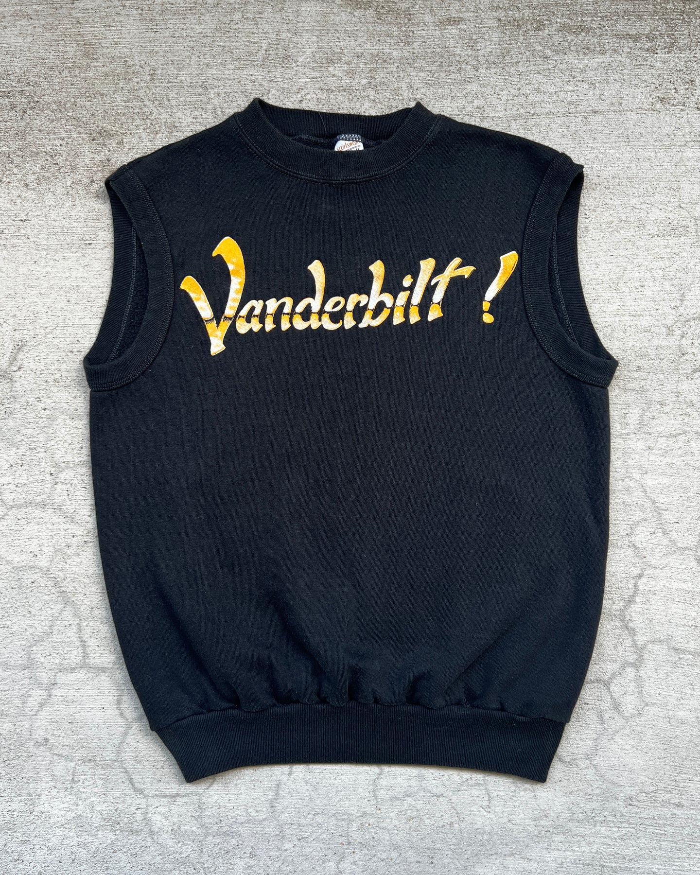 1980s Vanderbilt Sleeveless Crewneck - Size Medium