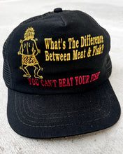 Load image into Gallery viewer, 1980s Meat and Fish Snapback Trucker - One Size
